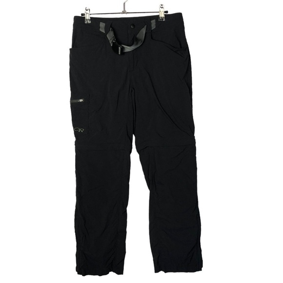 Outdoor Research Black Convertible Hiking Straight Leg Pants 30 - Picture 1 of 3